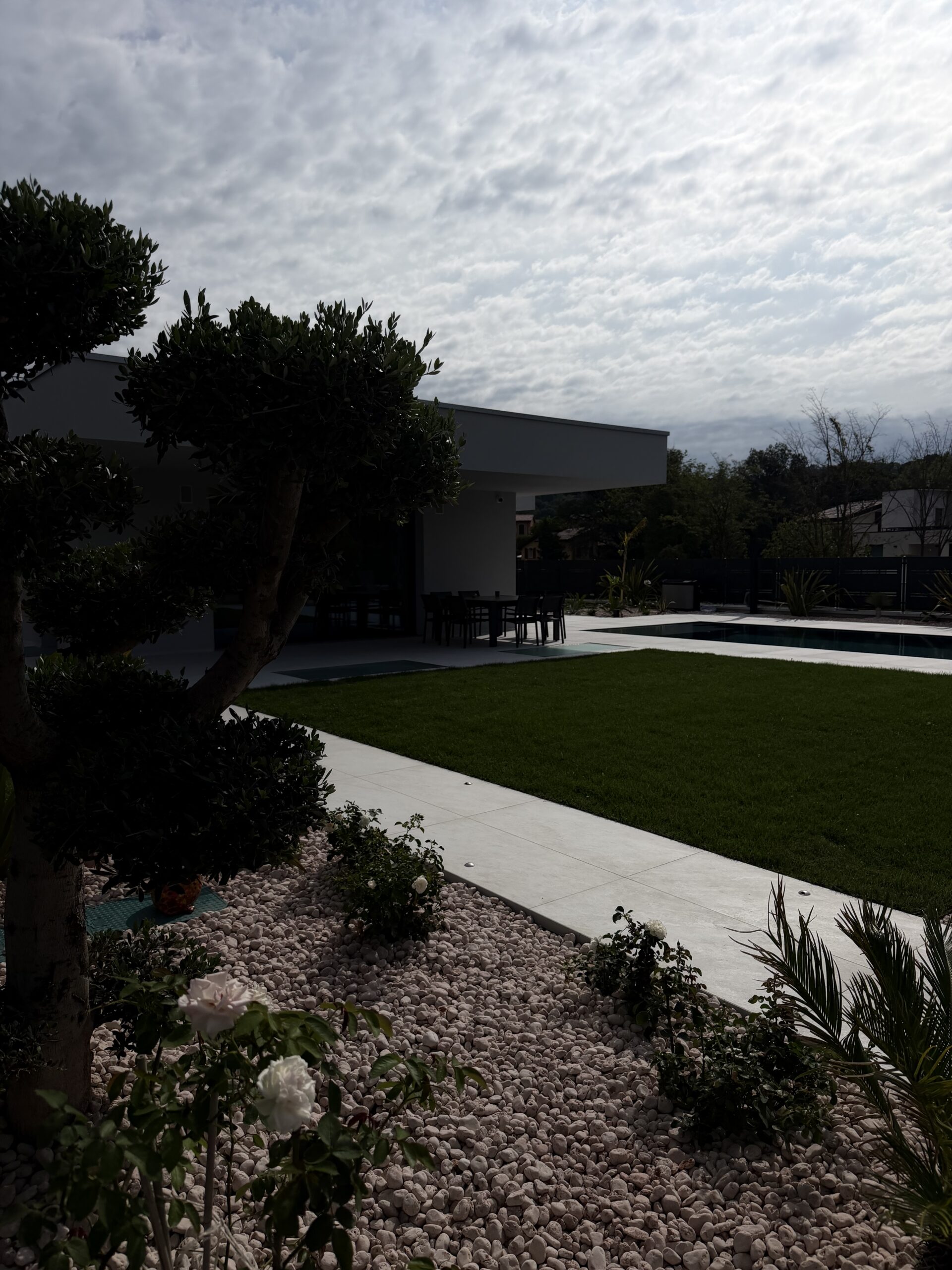 Cantiere delle ville singole a Manerba del Garda